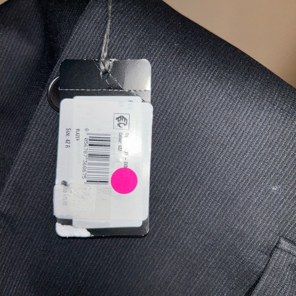Armani Exchange Black Slim Fit Sport Coat - Picture 7 of 9
